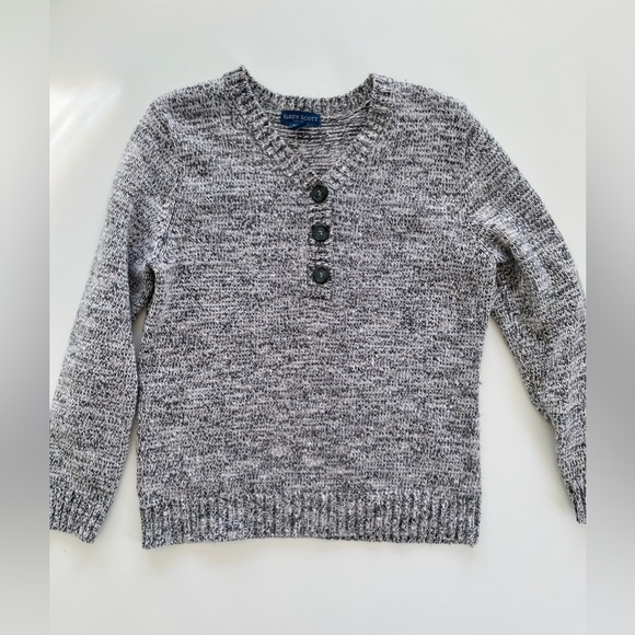 Karen Scott Petites | Large | grey & black sweater - Picture 6 of 8